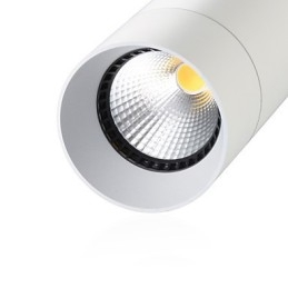 GE 05032 8W 136mm 1 luce Mini lampada a sospensione Bianco polvere con alluminio