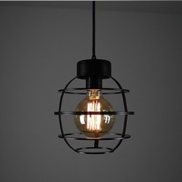 Lampada a sospensione in metallo di Retro Designers