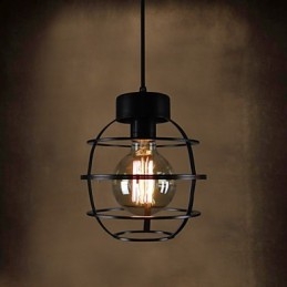 Lampada a sospensione in metallo di Retro Designers