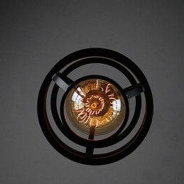 Lampada a sospensione in metallo di Retro Designers