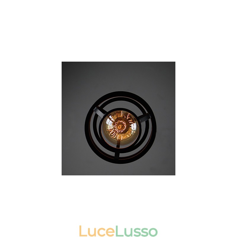 Lampada a sospensione in metallo di Retro Designers