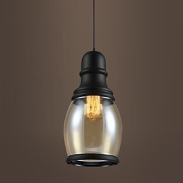 Illuminazione retrò Loft Lights Lampada a sospensione in vetro