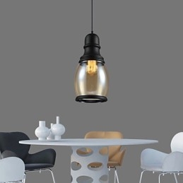 Illuminazione retrò Loft Lights Lampada a sospensione in vetro