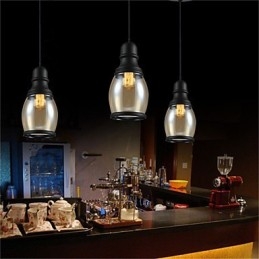 Illuminazione retrò Loft Lights Lampada a sospensione in vetro