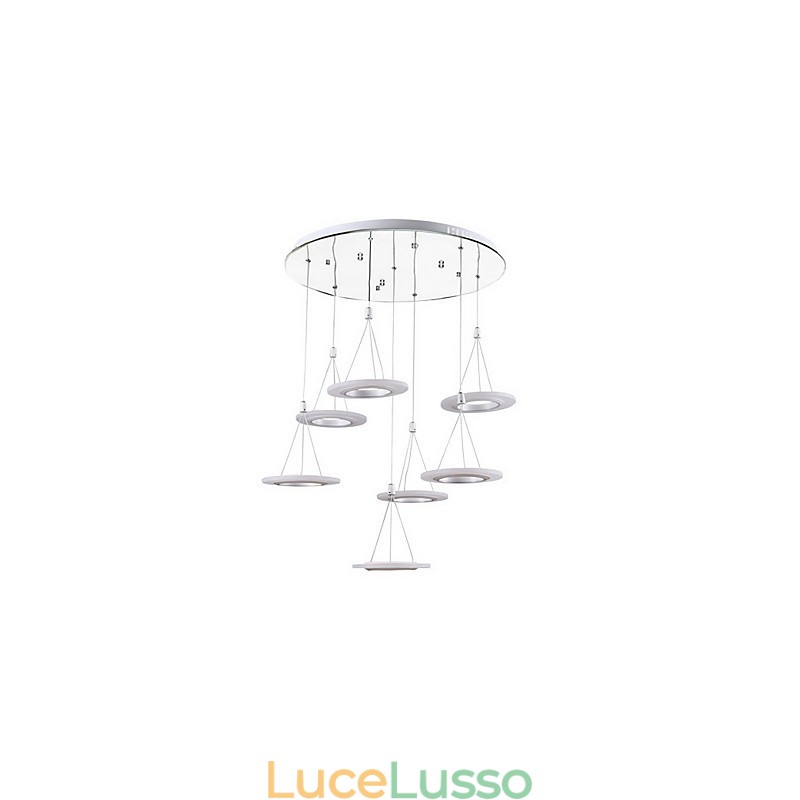 Illuminazione a sospensione per ufficio da 63 W per interni