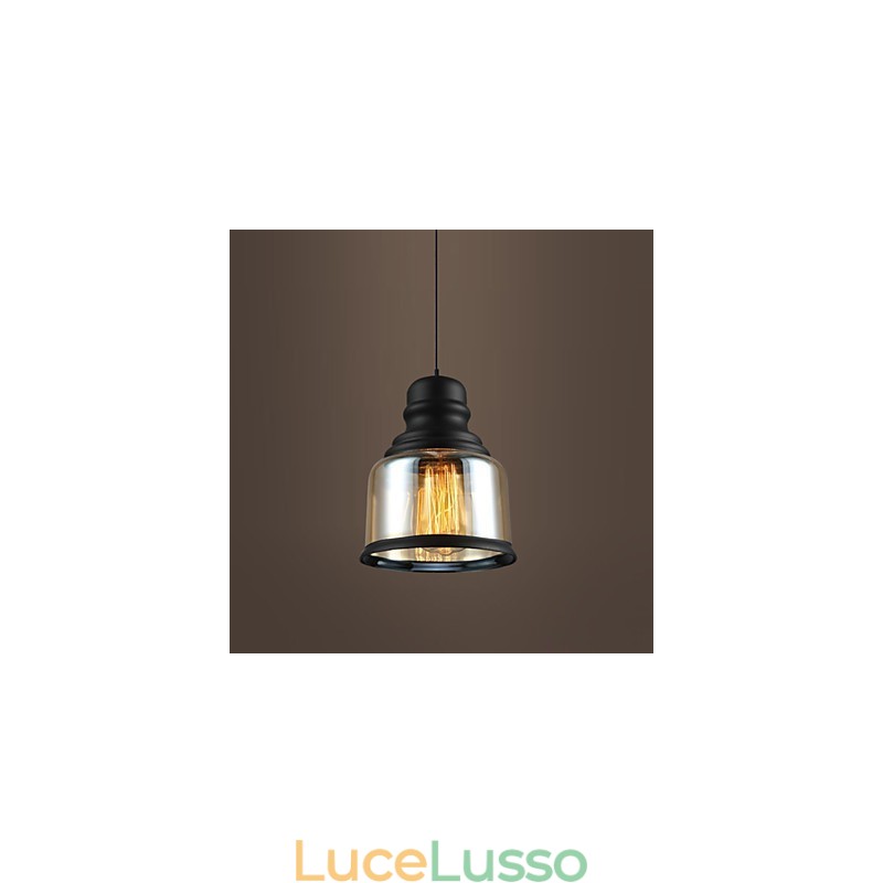 Illuminazione retrò Loft Lights Lampada a sospensione in vetro