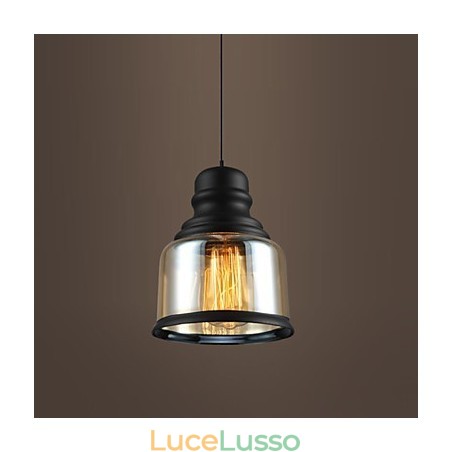 Illuminazione retrò Loft Lights Lampada a sospensione in vetro Illuminazione retrò Loft Lights Lampada a sospensione in vetro