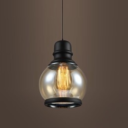 Illuminazione retrò Loft Lights Lampada a sospensione in vetro