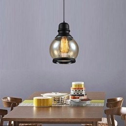 Illuminazione retrò Loft Lights Lampada a sospensione in vetro