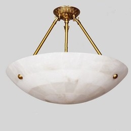 Luci del balcone dappertutto Luci del soffitto di rame e mezzo
