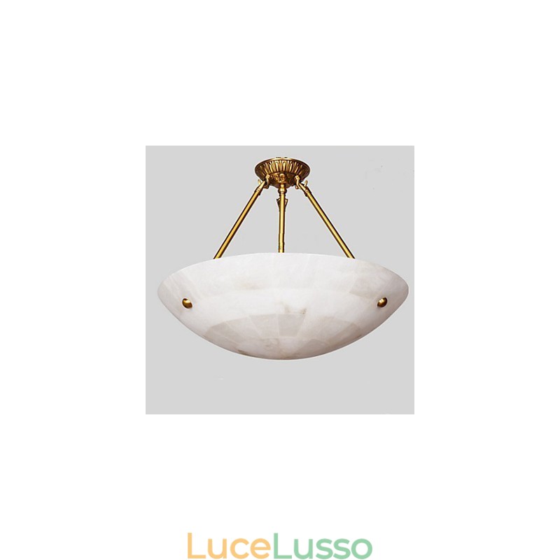 Luci del balcone dappertutto Luci del soffitto di rame e mezzo