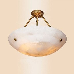 Luci del balcone dappertutto Luci del soffitto di rame e mezzo