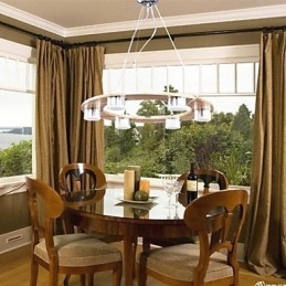 Lampade a sospensione moderne contemporanee in legno e bambù