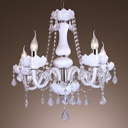 Lampadario moderno in cristallo di giada di lusso in stile europeo