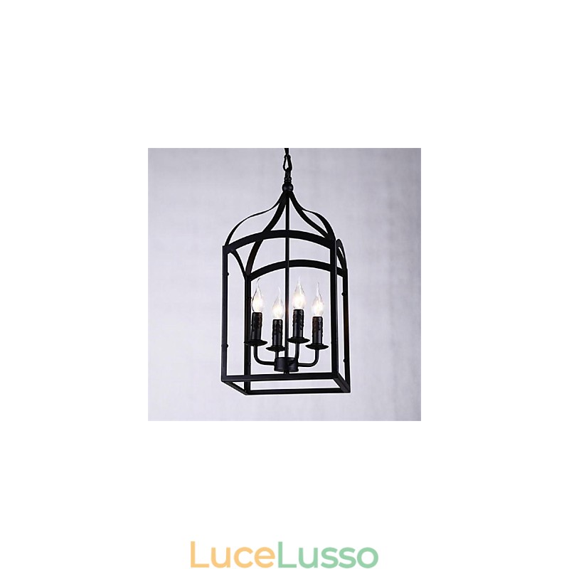Moderno Contemporaneo Tradizionale Classico Rustico Lodge Retro Lanterna Country Globe Mini Stile Lampada a Sospensione in Metallo