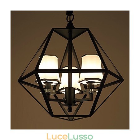 Lampade a sospensione 3 luci Country Outdoors Metallo Lampade a sospensione 3 luci Country Outdoors Metallo