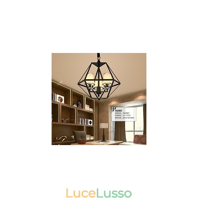Lampade a sospensione 3 luci Country Outdoors Metallo