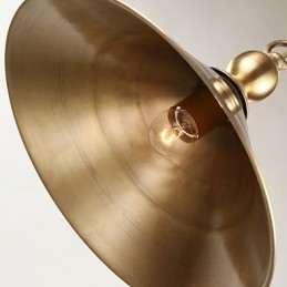 Lampada a sospensione in ottone puro Mini Style Tradizionale Classico Metallo