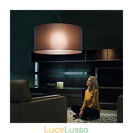 Lampada da soffitto in ferro in stile classico con paralume