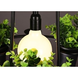 Lampada a sospensione moderna e contemporanea dal design decorativo (non include le piante)