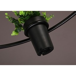 Lampada a sospensione moderna e contemporanea dal design decorativo (non include le piante)