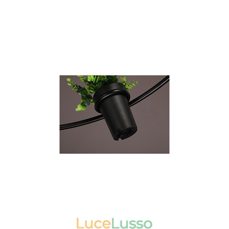 Lampada a sospensione moderna e contemporanea dal design decorativo (non include le piante)