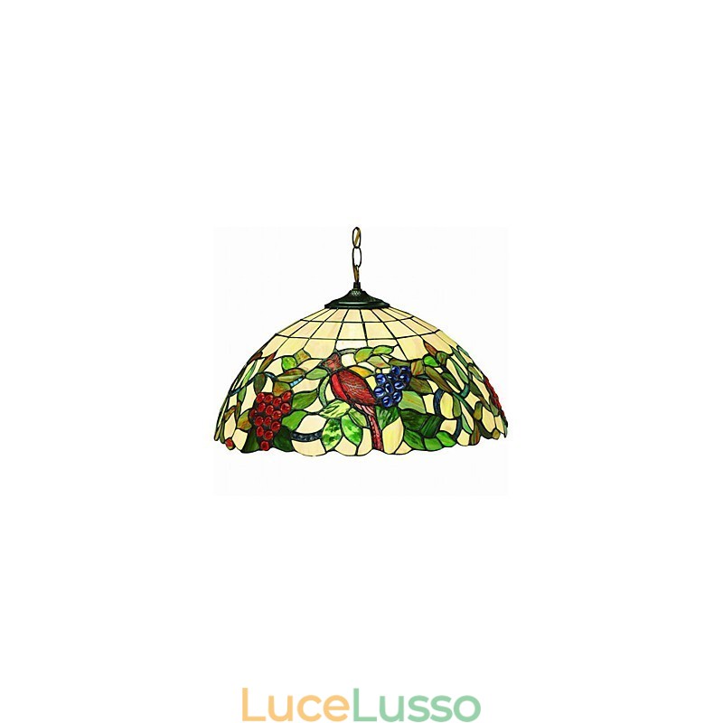 Lampada a sospensione a 2 luci Grapes and Birds