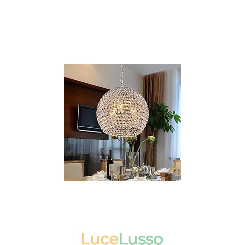 Lampadario di cristallo K9 per pasti creativi e contemporanei