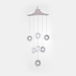 Lampada a sospensione da 63 W, illuminazione decorativa moderna per la casa