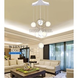 Lampada a sospensione da 63 W, illuminazione decorativa moderna per la casa
