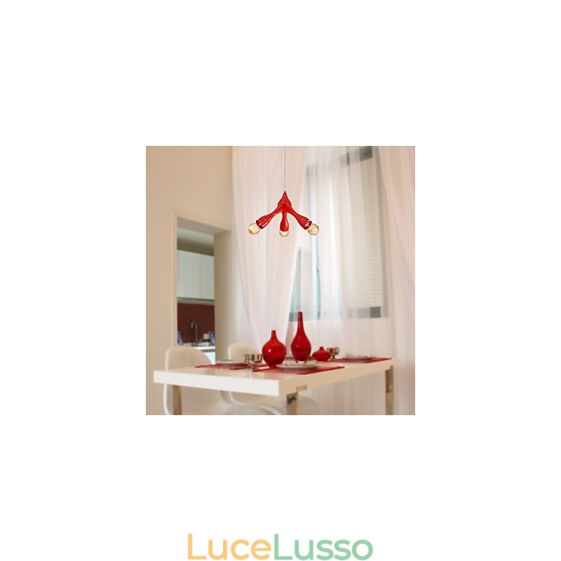 Plafoniera a 3 luci