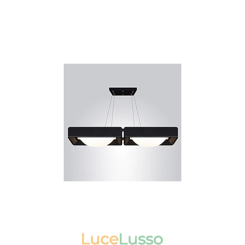 Lampadari a sospensione 2 luci moderni semplici artistici