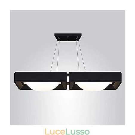 Lampadari a sospensione 2 luci moderni semplici artistici Lampadari a sospensione 2 luci moderni semplici artistici