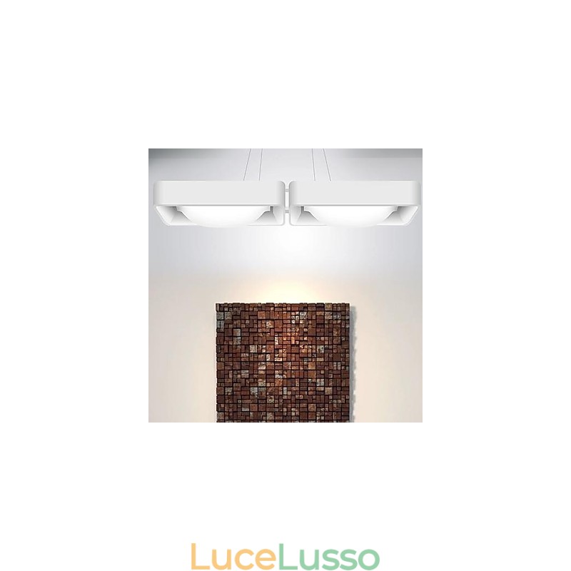 Lampadari a sospensione 2 luci moderni semplici artistici