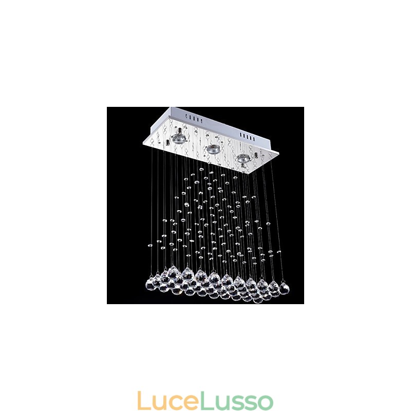 Moderno Contemporaneo Tradizionale Classico Rustico Lodge Vintage Country Isola Cristallo Mini Stile Elettroplaccato