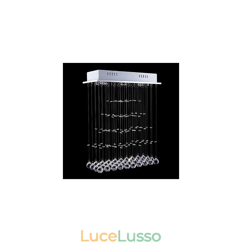 Moderno Contemporaneo Tradizionale Classico Rustico Lodge Vintage Country Isola Cristallo Mini Stile Elettroplaccato