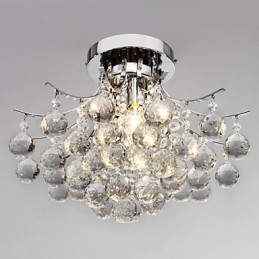 Lampadario moderno in cristallo 3 luci