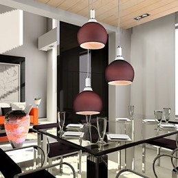 Lampada a sospensione moderna e contemporanea in stile mini elettrolitico