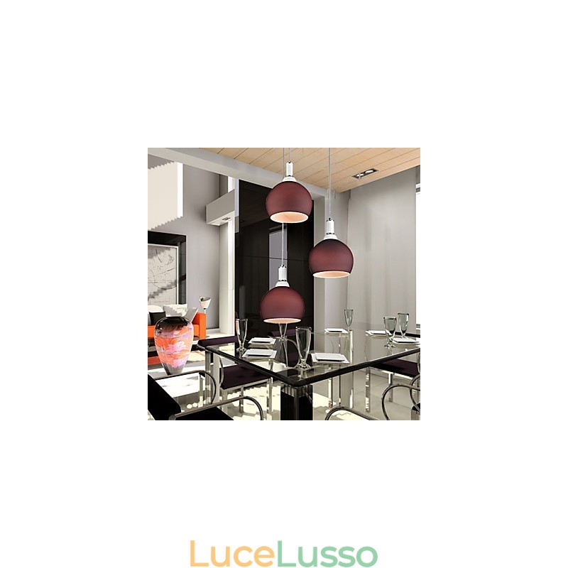 Lampada a sospensione moderna e contemporanea in stile mini elettrolitico