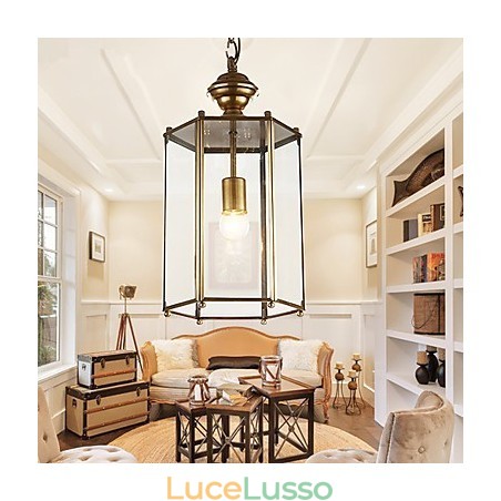 Lampade a sospensione in cristallo Mini stile tradizionale classico metallo Lampade a sospensione in cristallo Mini stile tradizionale classico metallo