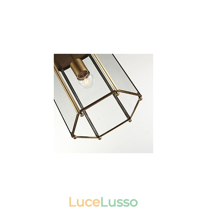 Lampade a sospensione in cristallo Mini stile tradizionale classico metallo