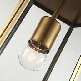 Lampade a sospensione in cristallo Mini stile tradizionale classico metallo