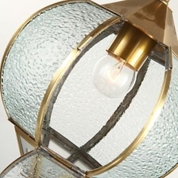 Lampade a sospensione in cristallo Mini stile tradizionale classico metallo