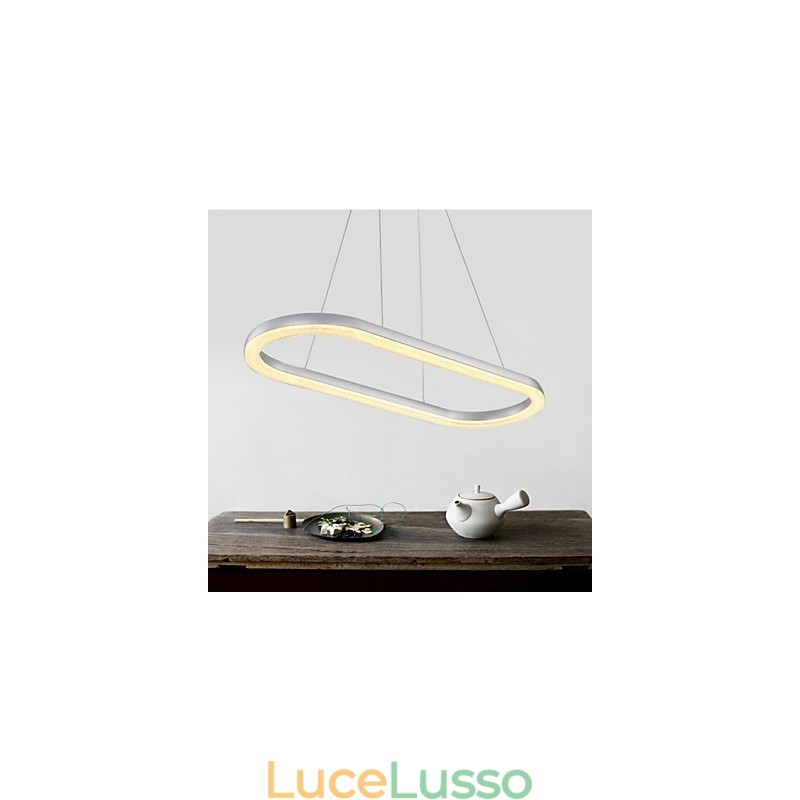 Lampade a sospensione moderne contemporanee in alluminio
