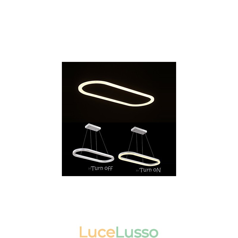 Lampade a sospensione moderne contemporanee in alluminio