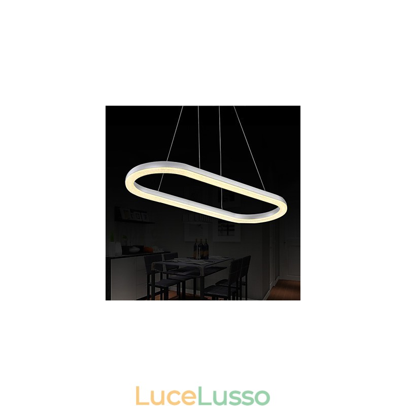 Lampade a sospensione moderne contemporanee in alluminio