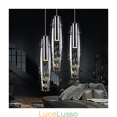 Lampada a sospensione moderna e contemporanea in metallo galvanizzato stile mini per bambini Lampada a sospensione moderna e contemporanea in metallo galvanizzato stile mini per bambini