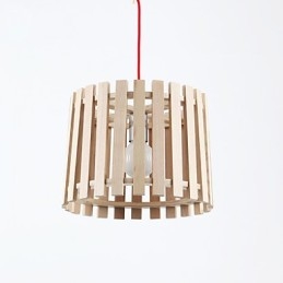 Lampade a sospensione Mini Style Modern Contemporary Legno