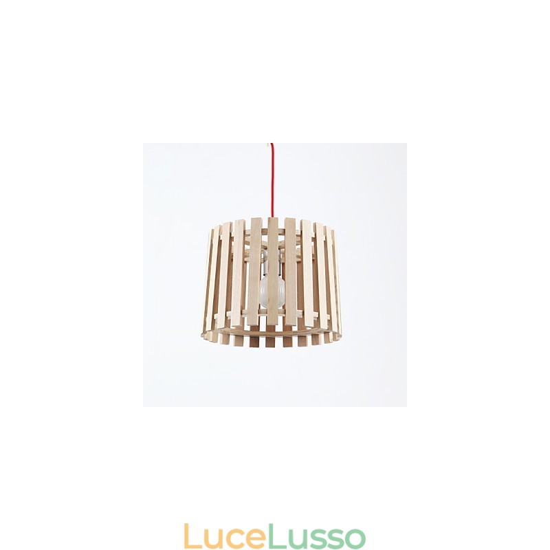 Lampade a sospensione Mini Style Modern Contemporary Legno