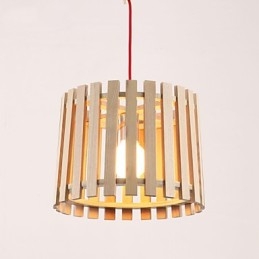 Lampade a sospensione Mini Style Modern Contemporary Legno